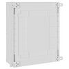 vidaXL Armoire de contr&ocirc;le Gris 50 x 22 x 60 cm Plastic ABS