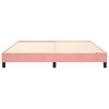 VidaXL Cadre de lit rose 180x200 cm velours