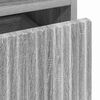 vidaXL Cabinet de salle de bain Gris Sonoma 31,5 x 33 x 190 cm