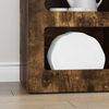 vidaXL Buffet Ch&ecirc;ne fum&eacute; 40 x 35 x 100,5 cm Bois d'ing&eacute;nierie