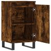 vidaXL Buffets 2 pcs ch&ecirc;ne fum&eacute; 40x35x70 cm bois d'ing&eacute;nierie