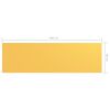 vidaXL &Eacute;cran de balcon Jaune 90x300 cm Tissu Oxford