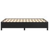 vidaXL Cadre de lit sans matelas noir 120x200 cm similicuir