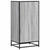 vidaXL &Eacute;tag&egrave;re &agrave; chaussures sonoma gris 48x38x97,5cm bois d'ing&eacute;nierie