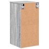 vidaXL Cabinet de salle de bain Gris Sonoma 30 x 31,5 x 61 cm