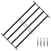 vidaXL Grille de S&eacute;curit&eacute; de Fen&ecirc;tre 115 x 60 cm Acier galvanis&eacute;