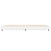 vidaXL Cadre de lit sans matelas blanc 140x190 cm bois d'ing&eacute;nierie