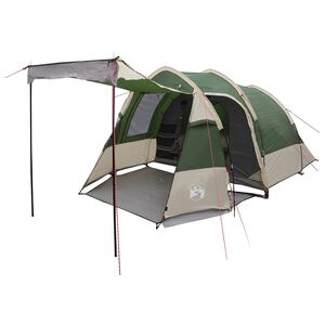 vidaXL Tente tunnel Vert 390 x 215 x 152 cm