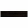 vidaXL Marches d'escalier 16 pcs marron fonc&eacute; 120x30x2 cm ch&ecirc;ne massif