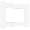 vidaXL Ensemble de meubles TV 8 pcs Blanc Bois d'ing&eacute;nierie