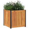 vidaXL Jardini&egrave;re 45x45x44 cm bois massif d'acacia et acier