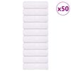 vidaXL Serviettes de toilette FROGN 50 pi&egrave;ces Blanc 30x30 cm 360 g/m&sup2;