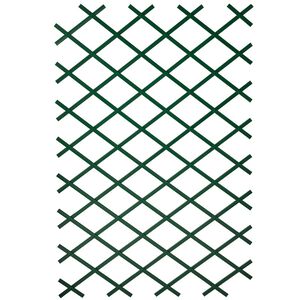 Nature Palissade de jardin 100 x 200 cm PVC Vert