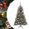 vidaXL Sapin de No&euml;l artificiel Vert 150 cm PVC, plastique et acier
