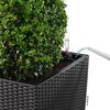 LECHUZA Jardini&egrave;re CUBE Cottage 40 ALL-IN-ONE Granite