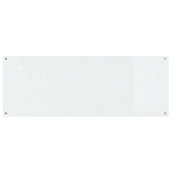vidaXL Protection de cuisine 2 pcs Transparent 110 x 40 cm