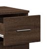 vidaXL Buffets 2 pcs ch&ecirc;ne marron 59x39x80 cm bois d'ing&eacute;nierie
