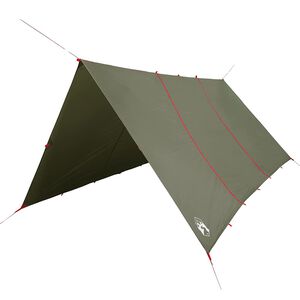 vidaXL B&acirc;che de camping vert olive 451x420 cm imperm&eacute;able