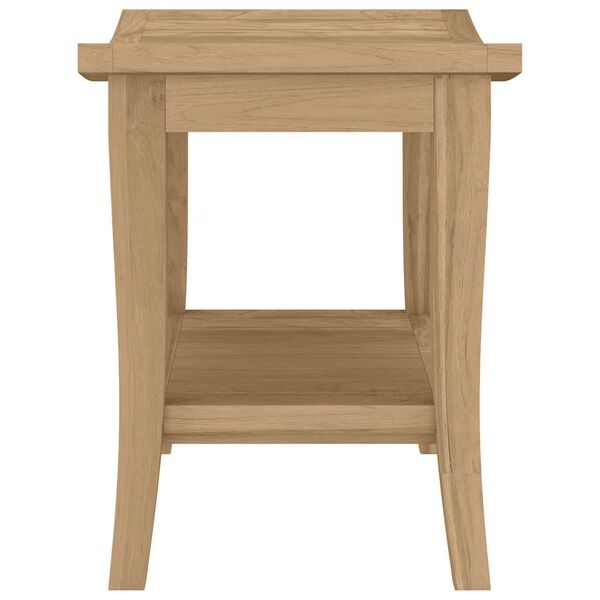 vidaXL Table d'appoint de salle de bain 50x35x45cm bois de teck solide
