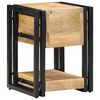 vidaXL Cabinet de chevet avec tiroir 2 pcs Marron 30 x 30 x 40 cm