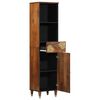vidaXL Buffet marron miel 38 x 33 x 160 cm Bois de mangue massif