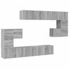 vidaXL Ensemble de meubles TV 10 pcs Sonoma gris Bois d'ing&eacute;nierie