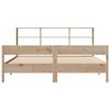 vidaXL Lit biblioth&egrave;que sans matelas 180x200 cm bois massif de pin