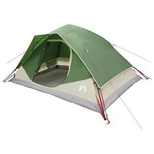 vidaXL Tente Instantan&eacute;e Vert 305 x 215 x 140 cm Polyester et Acier