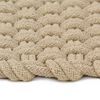 vidaXL Tapis rectangulaire Naturel 120x180 cm Coton