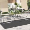 vidaXL Tapis de surface Rectangulaire Anthracite 150 x 80 cm