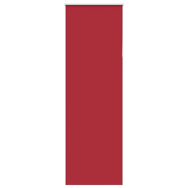 vidaXL Store enrouleur occultant rouge largeur du tissu 75,7 cm