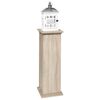 FMD Table d'appoint avec porte 88,5 cm Ch&ecirc;ne