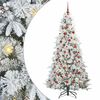 vidaXL Sapin de No&euml;l Artificiel &agrave; Branches Articul&eacute;es Vert 180 cm