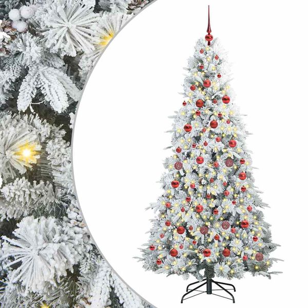vidaXL Sapin de No&euml;l Artificiel &agrave; Branches Articul&eacute;es Vert 180 cm