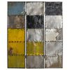 vidaXL Cloison de s&eacute;paration Multicolore 45x17x167 cm Fer