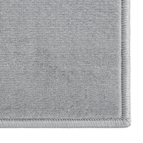 vidaXL Tapis BCF Gris 100x200 cm