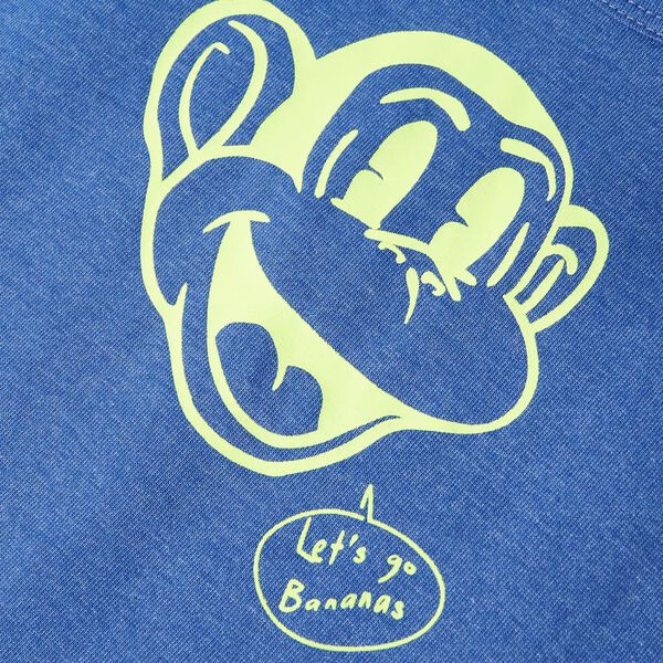 D&eacute;bardeur enfant m&eacute;lange bleu 140