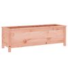vidaXL Lit sur&eacute;lev&eacute; de jardin 119,5x40x39 cm bois douglas massif