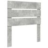 vidaXL Cadre de lit B&eacute;ton 90 x 200 cm Bois de pin massif