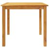 vidaXL Ensemble à manger de jardin 5 pcs 85x85x74 cm Bois d'acacia solide