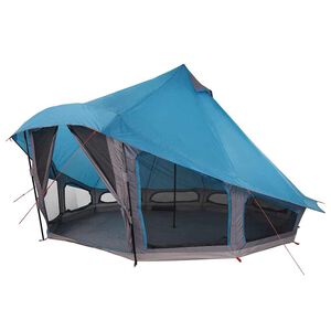 vidaXL Tente Tipi avec toit Bleu 508 x 470 x 300 cm taffetas