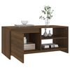 vidaXL Table basse Ch&ecirc;ne marron 102x50x45 cm Bois d'ing&eacute;nierie