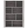 vidaXL Buffet Sonoma gris 80x30x106 cm Bois d'ing&eacute;nierie