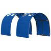vidaXL Tunnel de lit 2 pc Bleu Polyester