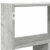 vidaXL &Eacute;tag&egrave;re cube murale 12 compartiments gris b&eacute;ton bois ing&eacute;nierie