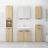 vidaXL Armoire de salle de bain murale Ch&ecirc;ne sonoma 32x20x67 cm