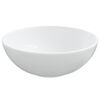vidaXL Lavabo Blanc 28x28x10 cm C&eacute;ramique