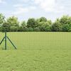 vidaXL Cl&ocirc;ture Euro Vert 0,4 x 50 m Fer rev&ecirc;tu de PVC