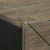 vidaXL Buffet noir 40x33x75 cm bois massif de manguier