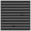 vidaXL Salon de jardin 5 pcs Noir Bois de pin massif